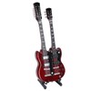 Wooden Miniature Guitar Elegant Mini Electric Guitar Musical Instrument Model