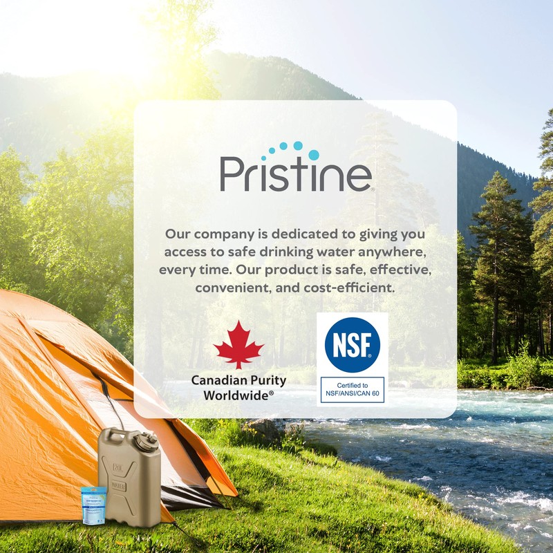 Pristine Water Treatment Tabs 167 mg, 50 Tablets, 1 tab