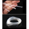 Boxonly Silicone Rubber Tube,Transparent Silicone Tube 3mm ID 6mm OD