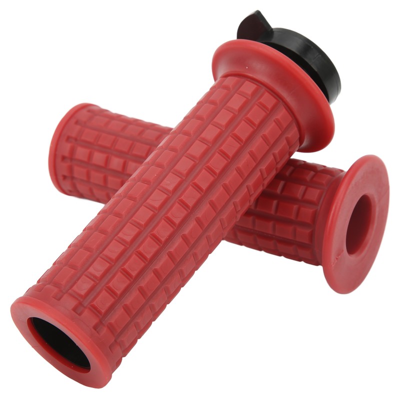 Motorcycle 22mm Handlebar Throttle Grips Silicone Left Right Side for