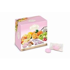 Buratti Confetti Tenerezze Vassoio Misto Frutta Rosa - 0.50 kg