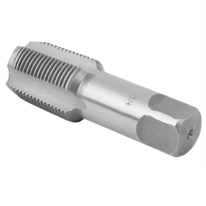 3/4 Inch NPT Pipe Tap, Thread Repair Machine Tap Silver