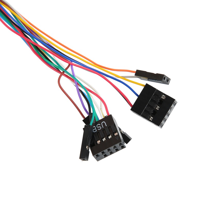 PC Power Button Strong ABS Light Weight Simple Installation Plug