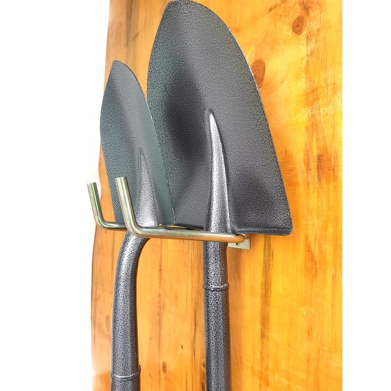 POROHOM 4 Pack E-Track Heavy Duty Shovel Hanger for Store