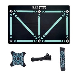 GETFLEX Football Skill Training mat,Soccer Training Agility Mat, LED Light-Up Design, Ball Control and Passing Practice,