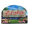 Hawaii State Welcome Sign Wood Fridge Magnet 2