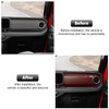 RT-TCZ Center Console Trim Cover Dashboard Control Panel Cover Decorative