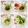 Sink-mounted Food Waste Collector, Kitchen Sink Strainer Basket, Drain Filter