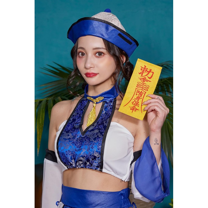 [Clear Stone] Oriental Blue Cool Kyonsi Women's Blue