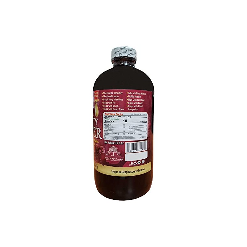 Organic Immunity Booster with SEA Moss Gel,Aloe Vera,Astragalus,GILOY,Angelica Roots EXTRACTS
