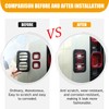 Bekantogy Car Rear Light Cover Compatible with Land Rover Defender