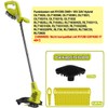 【Upgrade Quick-Load】RAC155 + RAC158 Double Serrated Blade Head, Compatible with