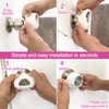 Enjoy Cover | 2 Pack Upgraded Ergonomic Design Door Knob