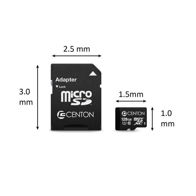 Centon Electronics Micro SD Card, Ultimate Memory Card for Phones,