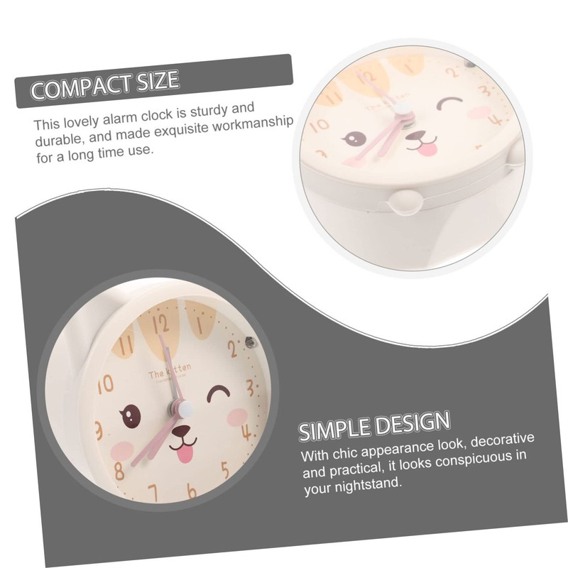 Homoyoyo Cat Alarm Clock Children's Alarm Clock Digital Alarm Clock
