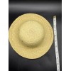 Woven Straw Sun Hat For Doll 8.5 Diameter