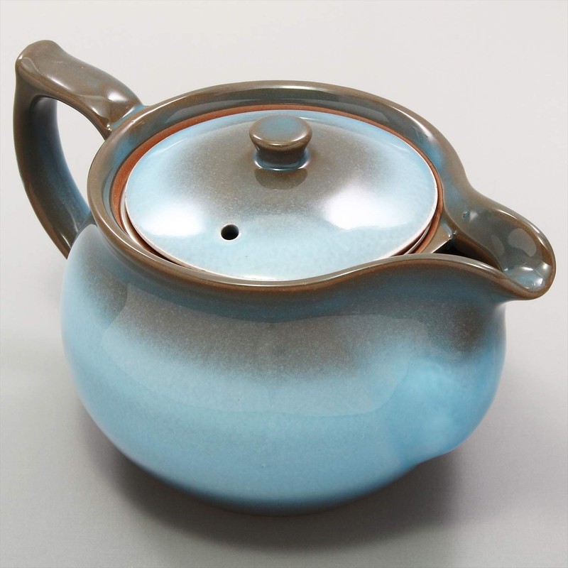 Ichikyu Mino Pot, Sea of Clouds, Blue, Made in Japan,
