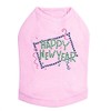 Happy New Year Confetti - Bling Rhinestone New Year Dog