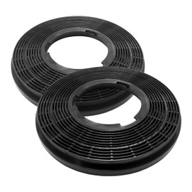 CIARRA CBCF005 Cooker Hood Carbon Filters Replacement 168mm Diameter (Pack of 2)