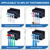 WAYASI Electric Toothbrush Head Holder, Tooth Brushing Holder, Wall Mounted