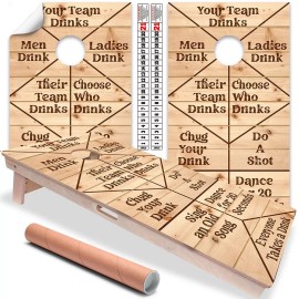 Lone Star Art Drinking Game Minimal Wooden Style Cornhole Wraps Cornhole Skins Wraps for Board