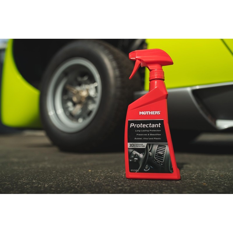Mothers Protectant, 16 oz. – Long-Lasting UV Protection for Rubber,