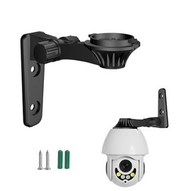 2 Pack Wall Mount Compatible for Blink Mini Pan, Adjustable Security Wall Mount Bracket, Black