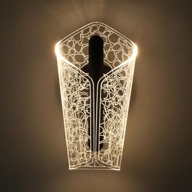 12V LED RV Wall Sconce with Switch, 3400K Warm White RV Reading Light with Acrylic Lens, RV Interior Light Fixture for RV, Motorhome, Trailer, Camper,