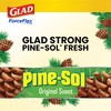 Glad Large 30 Gallon Trash Bags, Pine-Sol Heavy Duty Garbage