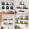 Heimera Vinyl Record Shelf Wall Mount, 6 Pack 12 inch