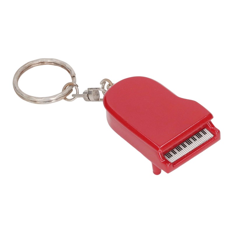 Mini Piano Pendant Keychain Micro Decoration Simulation Piano Key Chain