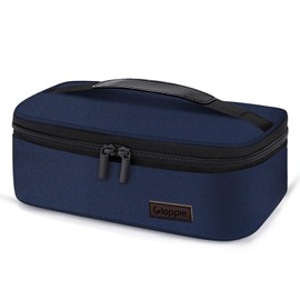 Gloppie 3.5 L Cool Bag Lunch Box Insulated Bag Provisions Bag Travel Kit for Men Women, Blue