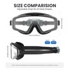 NSSIW Goggles Swimming Adult Swim-Goggles: No Leak with UV400 Protection
