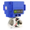 U.S. Solid Motorized Ball Valve- Stainless Steel Ball Valve with