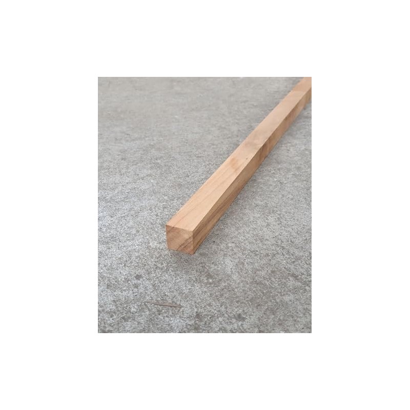BioMaderas Teak Wood Stick Wedge-jointed FSC 100% 18 mm Width