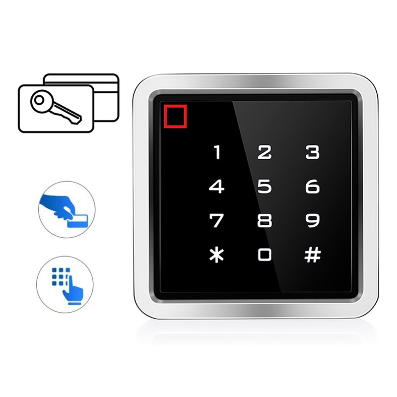 IP65 Waterproof Access Controller 125KHZ RFID Card Reader Touch Password
