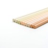 Wakasa Lacquer Chopsticks Natural Wood, Dishwasher Safe, 9.1 inches (23