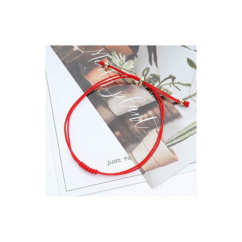 7 Knot Red String of Fate Bracelets Good Luck Protection