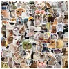 Pack of 100 Funny Meme Sticker Set, Cat Meme Stickers,