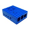 Raspberry Pi 4 Case - Pi-Blox Enclosure (Blue)