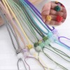 TSUOUKL 5 Pairs of Reusable Men's / Women's Silk Fabric
