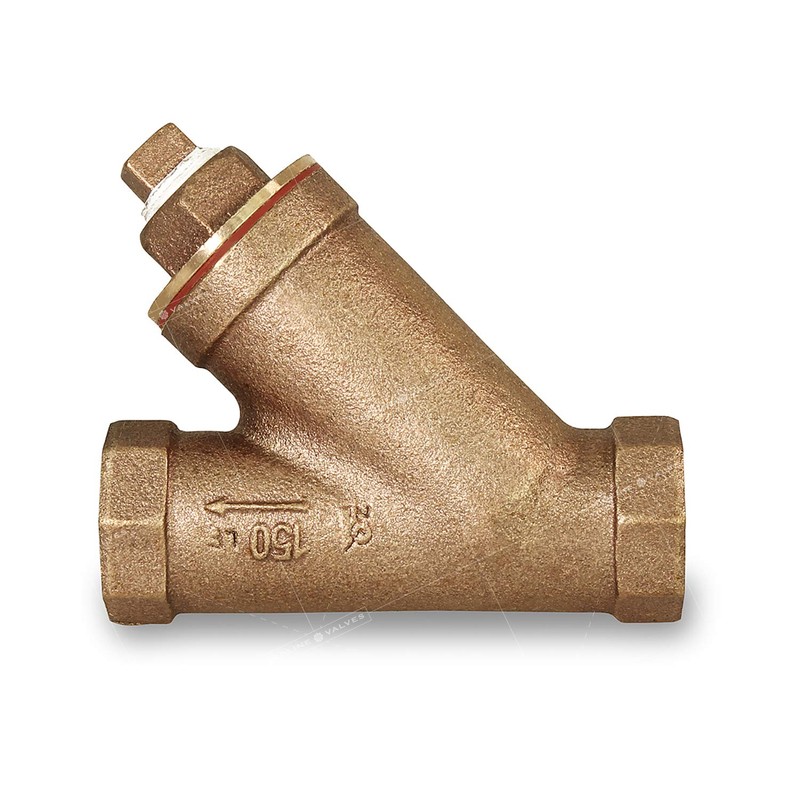 Midline Valve 322U234 Y-Strainer with Stainless Steel Mesh Screen, Pipeline