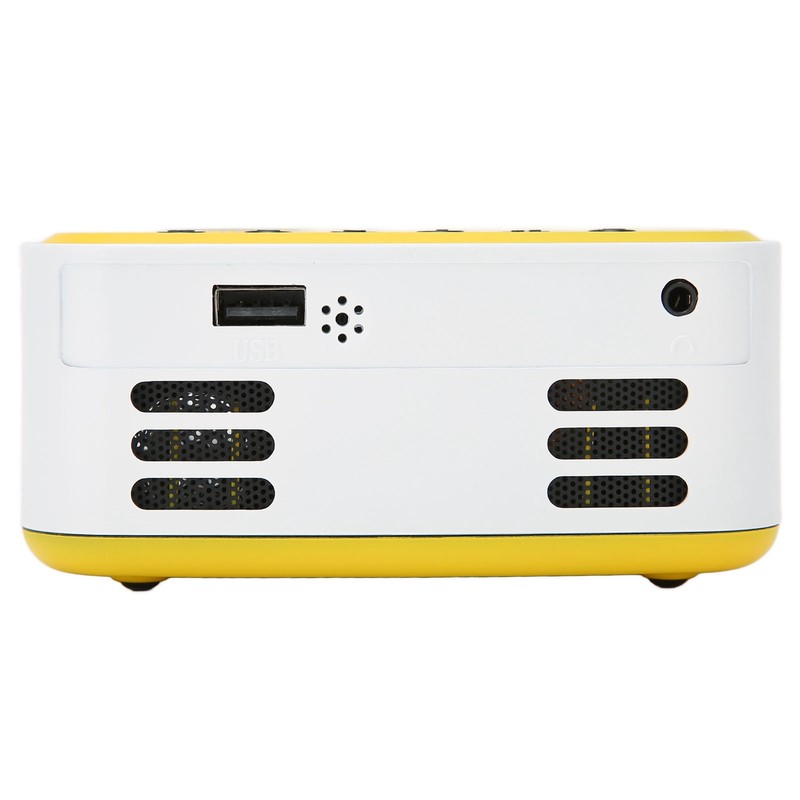Mini Projector LED WiFi USB Connection 1080P Inbuilt Speaker Portable