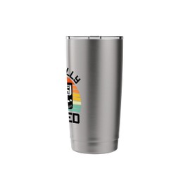 Retro Handheld Gaming Fun Nostalgia Graphic - Gamer Stainless Steel Insulated Tumbler