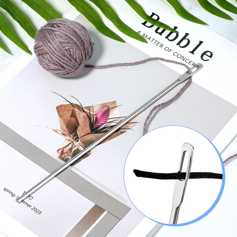 Drawstring Threader Tool, Simple Needle Threader Easy Large Hoodie String