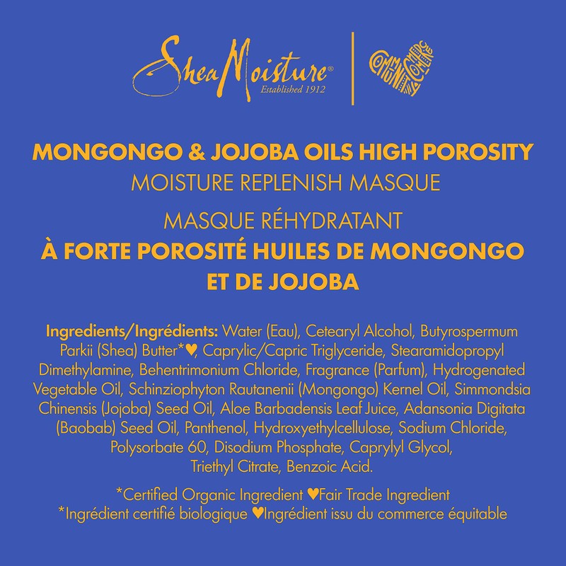 SheaMoisture High Porosity Moisture Replenish Masque with Mongongo & Jojoba