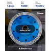 5Pcs/Box Porcelain Blade Super Thin Diamond Saw Blade 4.5" for