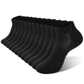 Womens 100% Cotton Ankel Socks, Athletic Performance Running Moisture Wicking Breathable socks.