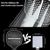 KLGFI Shower Head, 7 Modes, Water-Saving Shower Head, 13 cm