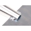 Aqbau® Ice Scraper with Handle Galvanised 20 cm Sharp Ice